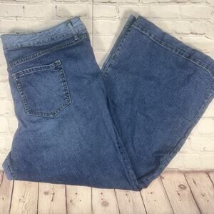 Jessica Simpson Women’s 18W Plus Size Bootcut Blue Jeans Denim